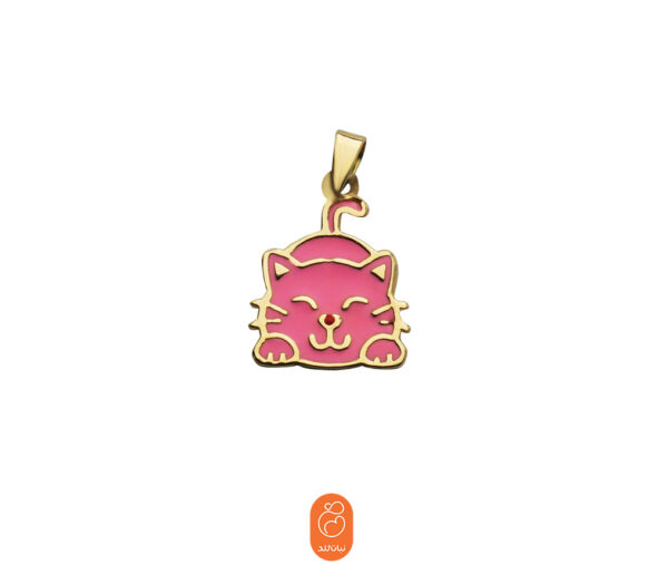 آویز مینا طرح گربه