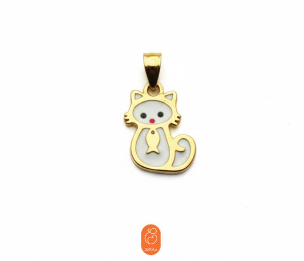 آویز مینا طرح گربه